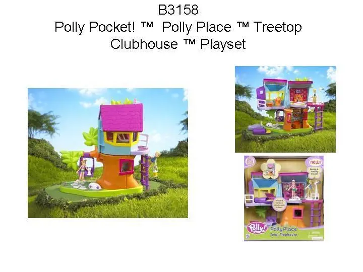 Recalled Polly Pocket!™ Polly Place™ Treetop Clubhouse™ Playset