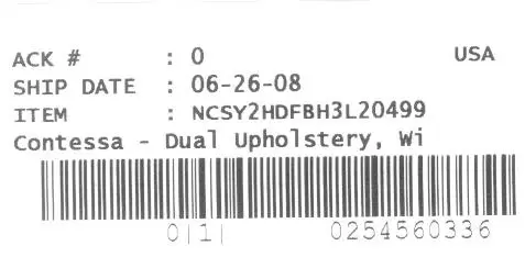 Shipping Label