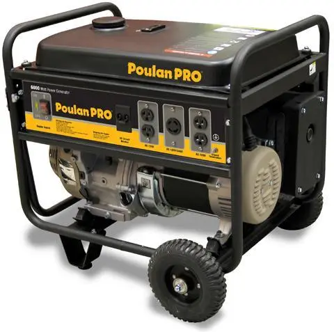 Recalled Poulan Pro 6000 Watt portable generator